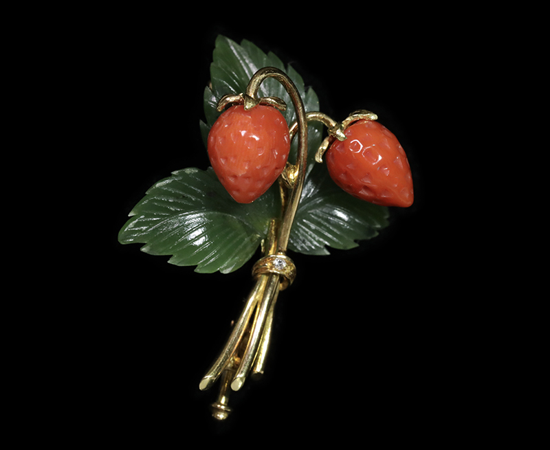 Antique Gallery Soleil アンティークジュエリー / 珊瑚 野いちご